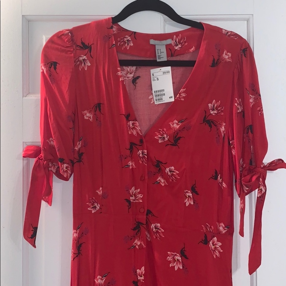 NWT Floral Midi Dress